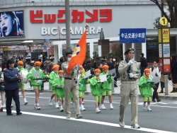 写真：交通少年団の皆さん