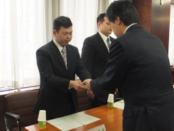写真:表彰式の様子