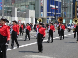 写真：日大吹奏楽団の皆さん