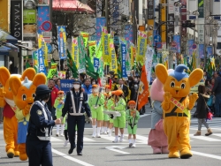 写真：パレードの様子