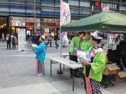 写真:大島町PRブース