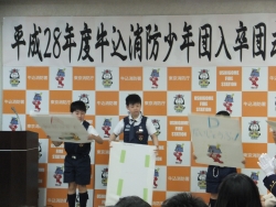 写真:団員によるクイズ