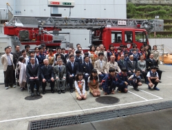 写真:入卒団式参加者の集合写真