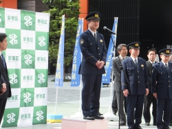写真:警視庁副総監あいさつ