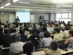 写真:区民医療講座会場風景