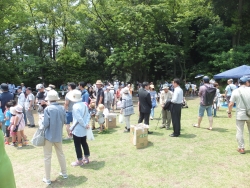 写真:緑祭り会場風景