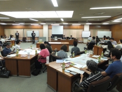 写真:企画政策課長あいさつ