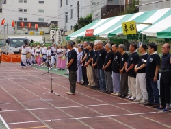 写真：開会のあいさつ