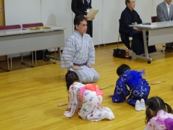 写真:稽古の様子