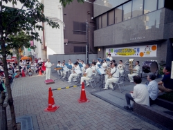 写真：消防庁音楽隊の演奏