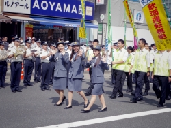 写真：パレードの様子