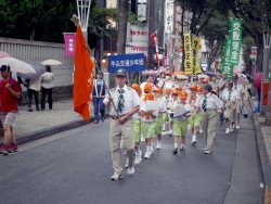 写真：牛込交通少年団のパレード