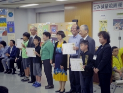 写真:入賞者表彰の様子