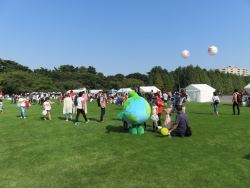 写真:グリーンチャレンジデーの会場の様子