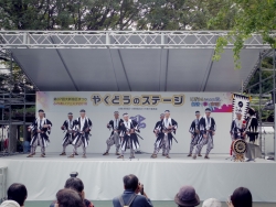 写真:山寺義士踊り