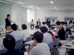 写真:文章力養成講座研修会場の様子