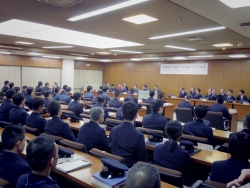 写真：一斉立入検査開会式の様子