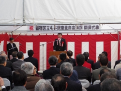 写真:伊藤中井商工会長あいさつ