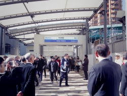写真:中井駅南口の様子