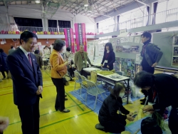 写真:NPO法人棚田ネットワークのブース