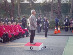 写真:宇佐美実行委員長あいさつ