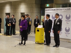 写真:都知事あいさつ