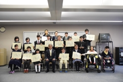 写真:表彰式の様子