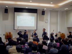 写真:鼓舞太の会の演奏
