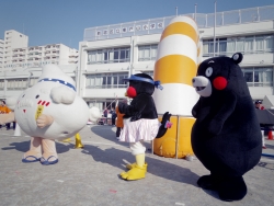 写真:3キャラクター勢揃い