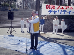 写真：東京新都心ライオンズクラブ会長あいさつ