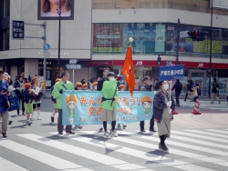 写真:戸塚交通少年団の皆さん
