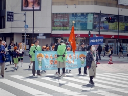 写真：戸塚交通少年団の皆さん