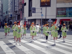 写真:四谷交通少年団の皆さん