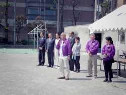 写真:あいさつする石川会長