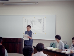 写真:開会のあいさつ
