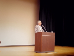 写真:木島医師会長ごあいさつ