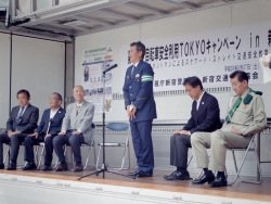写真:宮橋新宿警察署長ごあいさつ