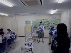 写真:館内の展示コーナー