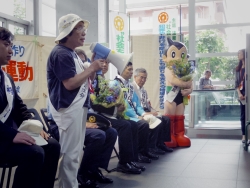 写真：新宿区更生保護女性会会長あいさつ