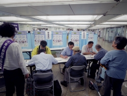 写真:相談会場風景
