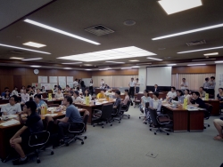 写真:若者会議会場風景