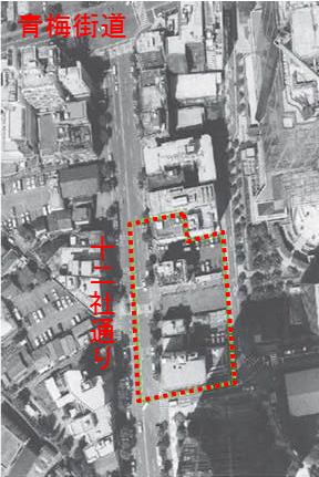 画像:事業計画区域地図