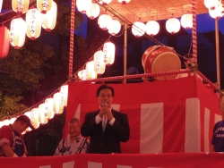 写真:大京町商店会納涼踊り大会