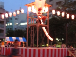 写真:花園町会盆踊り大会