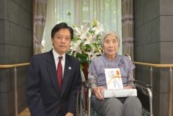 写真:長谷川みつ子さん