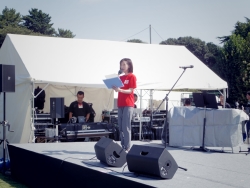 写真:GTFグリーンチャレンジデー開会