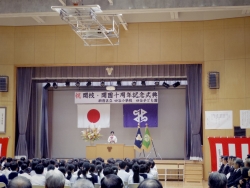写真:校長挨拶