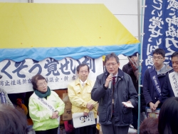 写真：新宿警察署長のあいさつ