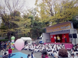 写真:バディウォーク開会セレモニー