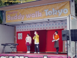 写真:司会を務める峰尾さんとあべさん